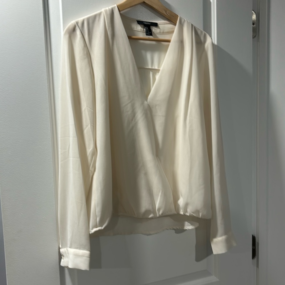 White Long Sleeve Blouse